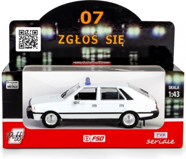Polish police car POLONEZ 07 zgłoś się 1:43 die-cast model
