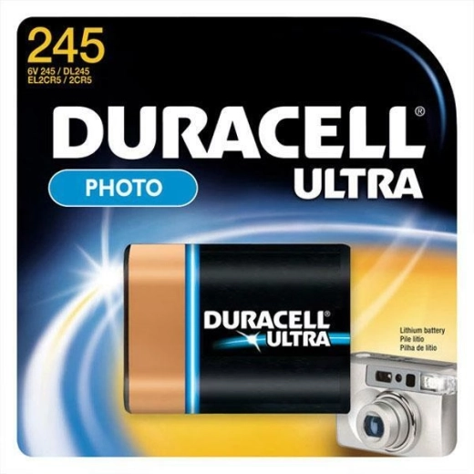 Литиева батерия 2CR5 6 V Duracell Ultra за фотоапарати