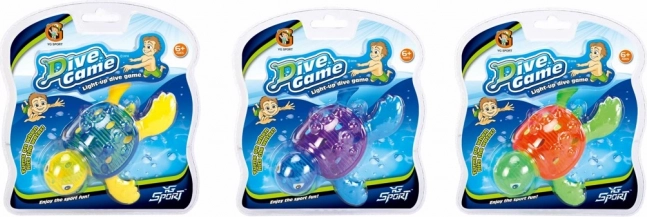 Светеща гмуркаща се костенурка DIVE GAME