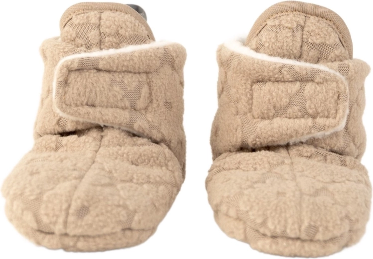 Детски пантофки Lodger Slipper Folklore Fleece, бежови, 12–18 месеца