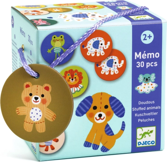 Мемо Плюшени животни DJECO