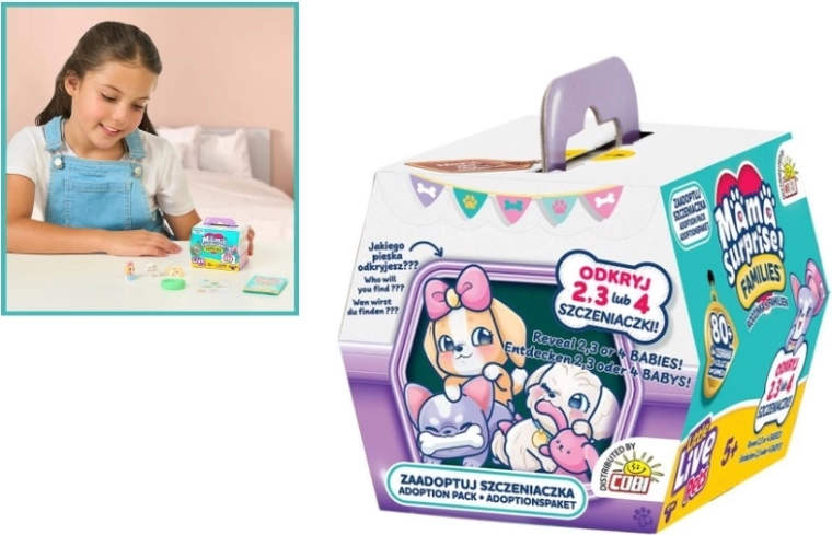COBI Little Live Pets Families Adopt Puppies - 1 piece