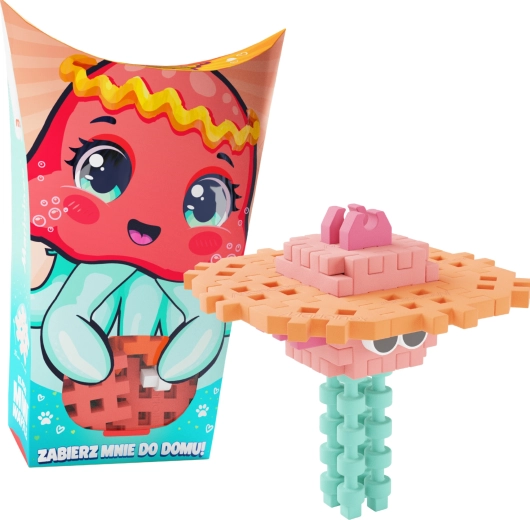 Mini Waffle Pocket Pets Construction Set – Jellyfish