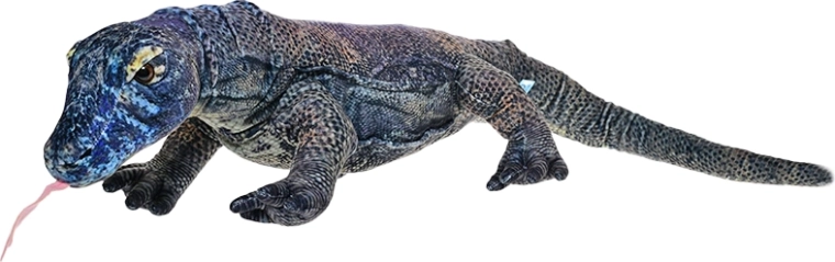 Плюшен комодски варан 90 cm