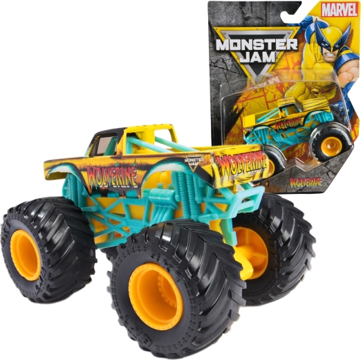 Monster Jam монстър камион Marvel Wolverine 1:64