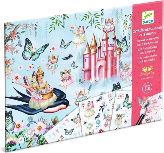 Djeco Fairyland Transfer Pictures Set