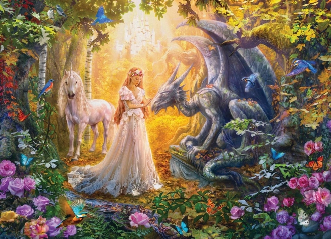 Puzzle Princess's Garden XL 500 Pieces