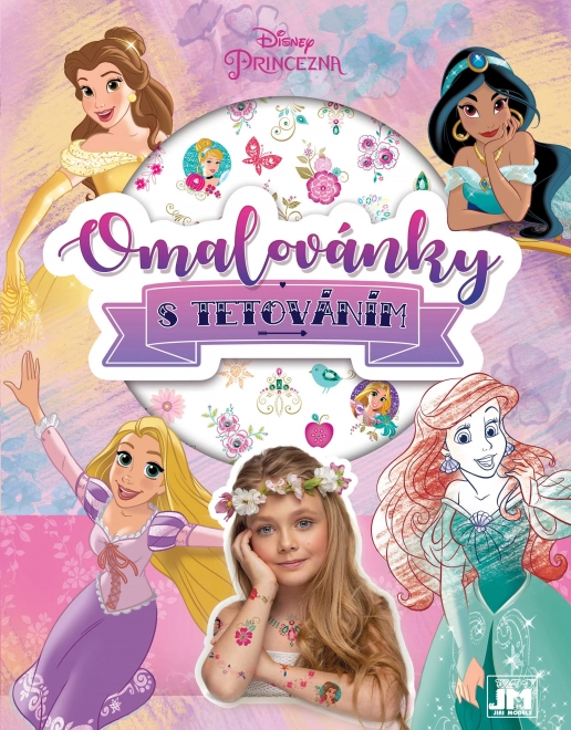 Оцветявки с татуировки Disney принцеси
