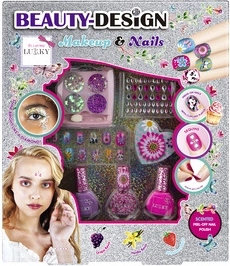 Lukky комплект beauty design – грим и нокти за деца