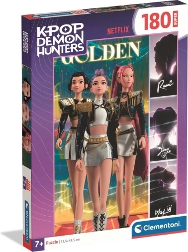 Пъзел Clementoni Super K‑Pop Demon Hunters – 180 части