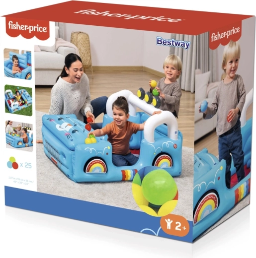 Надуваема кола за игра с топки FISHER-PRICE Safari