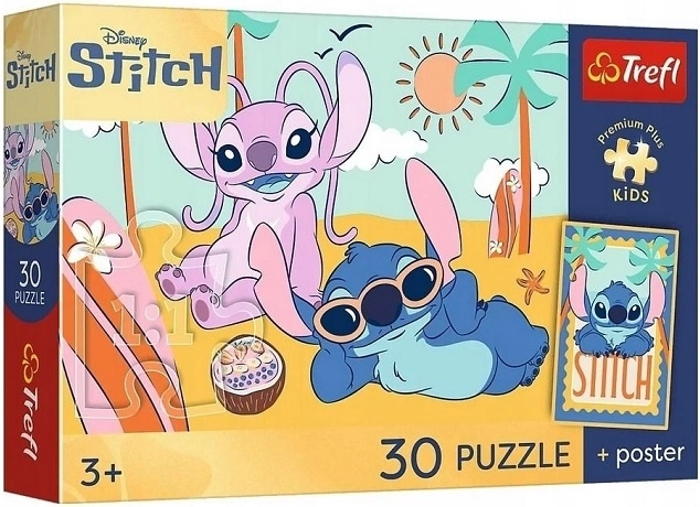Puzzle Premium Plus Kids Stitch’s Smile 30 Pieces