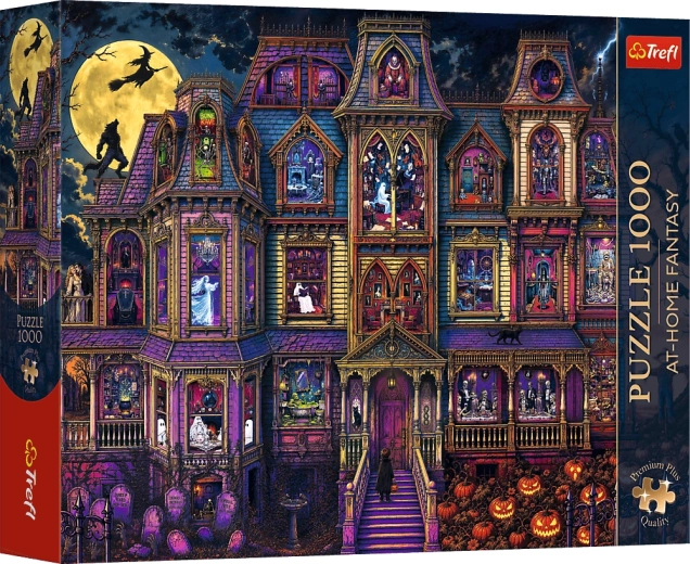 Trefl Puzzle Premium Plus Призрачна къща 1000 части