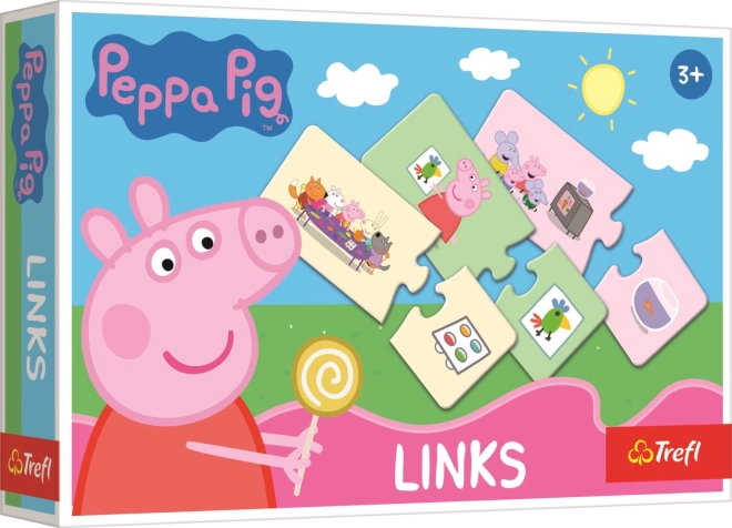 Игра пъзел Прасенцето Пепа 14 чифта