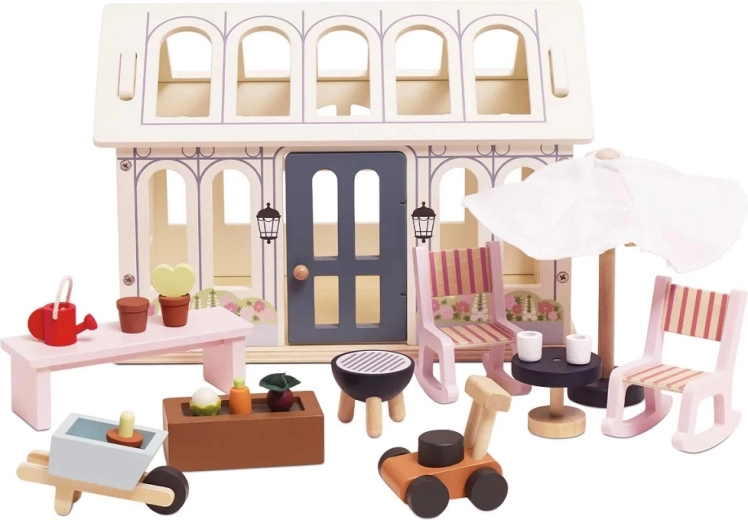 Дървена оранжерия за къща за кукли Le Toy Van