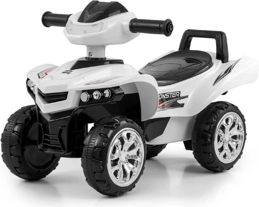 Milly Mally Monster Children's Ride-On Toy, White