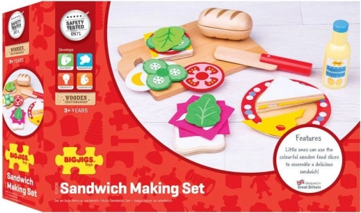 Сет за сандвичи Bigjigs Toys
