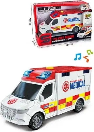 Bigtoys Children's Ambulance with Lights and Sound