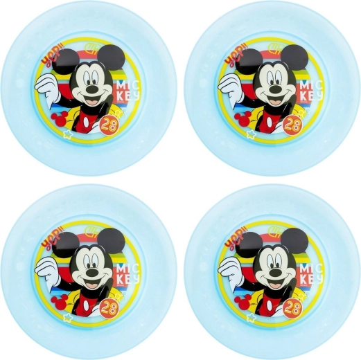 Комплект детски чинии Mickey Mouse (4 бр.)