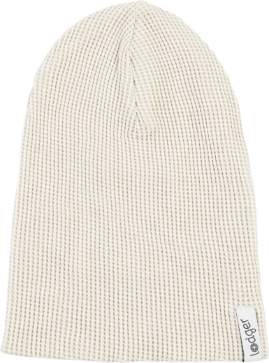 Lodger Beanie Ciumbelle Cloud Dancer cotton hat 0–6 months