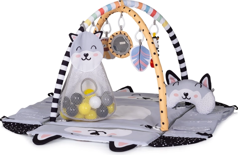 Chipolino игрална постелка с топки 2в1 Fun Zone multicolor