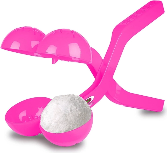 Форма за снежни топки Snow Play Duo 38 см, розова