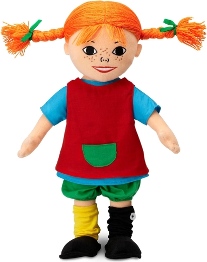 Micki Pippi Longstocking soft cloth doll 40 cm