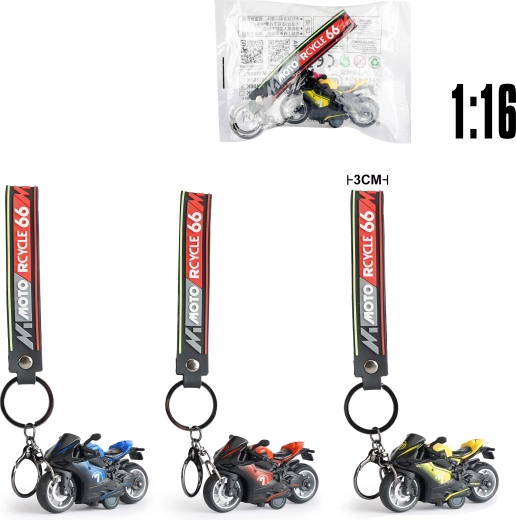 Ключодържател с метален модел на мотоциклет DUCATI 1:16