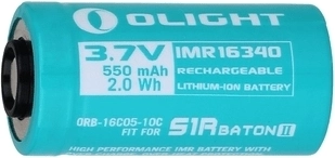 Акумулаторна батерия OLIGHT 3.7 V 550 mAh CR123A (IMR16340) за S1R Baton II