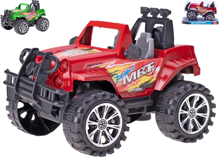 Off-road car with flywheel 17 cm
