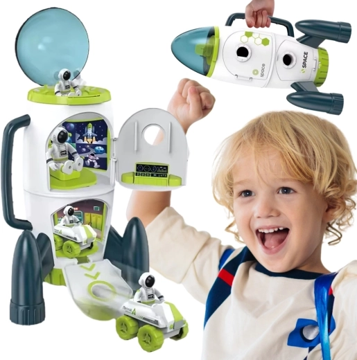 Woopie Interactive Space Rocket with Lights and Sounds