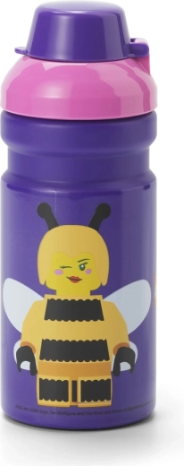 LEGO Bee бутилка за пиене лилава