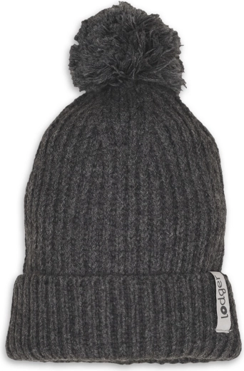 Lodger merino knitted hat with pom-pom pigeon 1–2 years