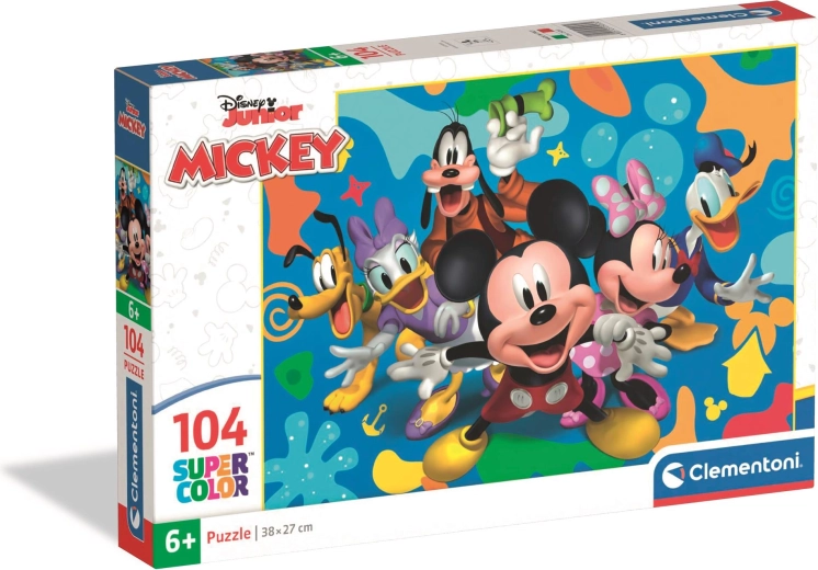 Пъзел Clementoni 104 части Disney MICKEY И ПРИЯТЕЛИ