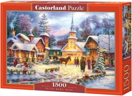 Пъзел Castorland 1500 части Зима