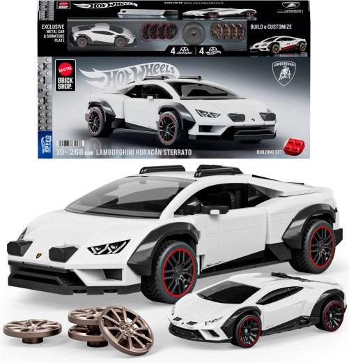 Конструктор Mattel Brick Shop Hot Wheels Speed Series Lamborghini Huracán Sterrato