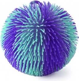 Shaggy Rainbow Ball with Light