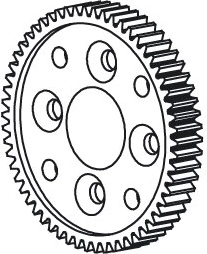 JAMARA Toxic 65T Main Gear