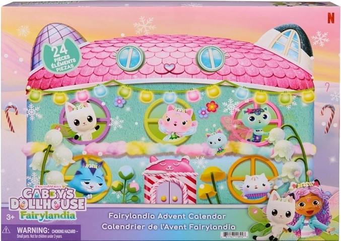 Адвентен календар Gabby’s Dollhouse Wr​ó​ż​k​olandia - 1 брой