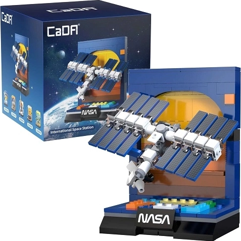 CaDA NASA Space Satellite Building Set, 188 Pieces