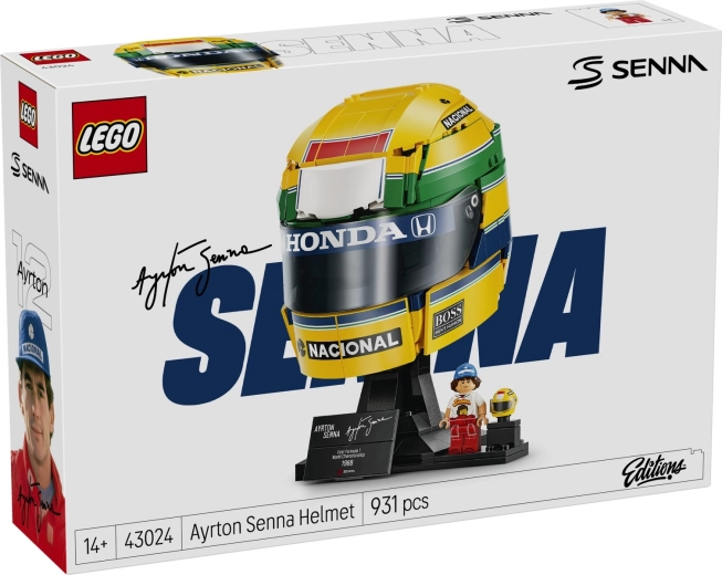 LEGO Editions каска Ayrton Senna