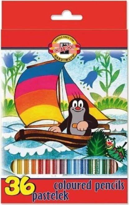 Шестоъгълни цветни моливи 36 бр. KRTEK KOH-I-NOOR