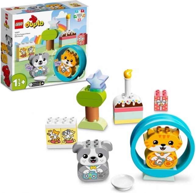 LEGO® DUPLO® 10977 Моето първо кученце и котенце със звуци