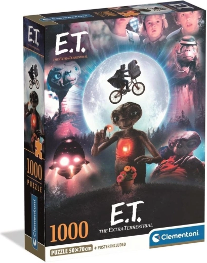 Пъзел CLEMENTONI култови филми: E.T. Извънземното 1000 части