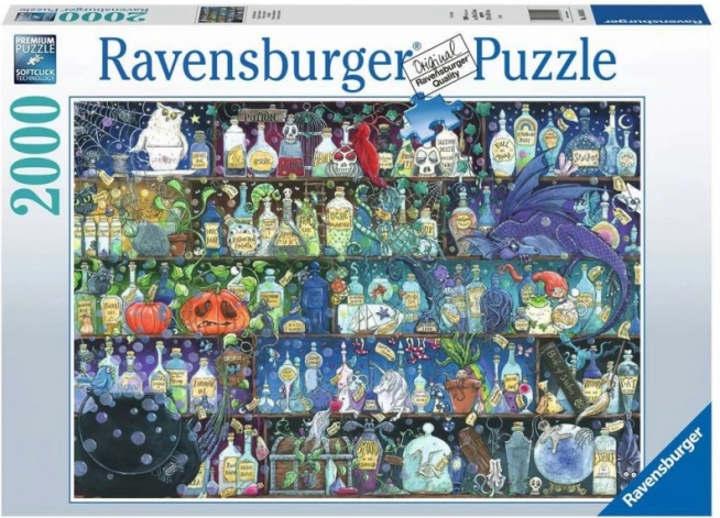RAVENSBURGER пъзел 2000 части – Отрови и еликсири