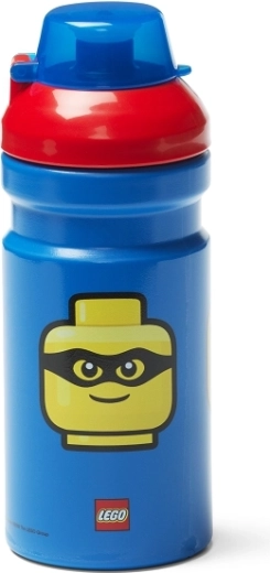 Детска бутилка за пиене Lego Iconic червено-синя 390 мл