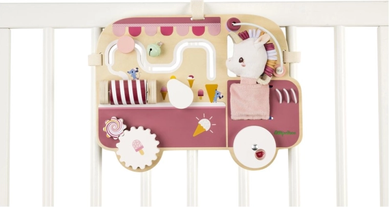 Lilliputiens Ice Cream Stand Activity Panel