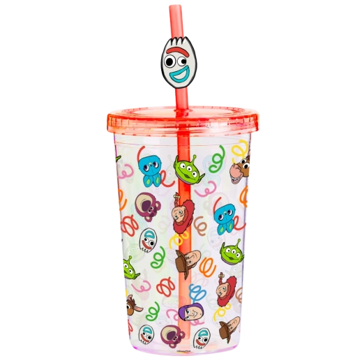 Toy Story детска чаша със сламка