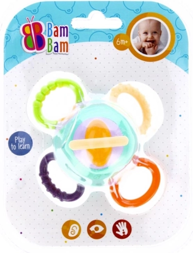 Bam Bam educational rattle ball