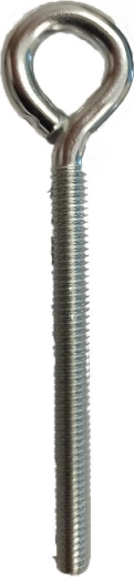 Closed threaded eye M4 4 × 40 mm, zinc-plated (200 pcs)